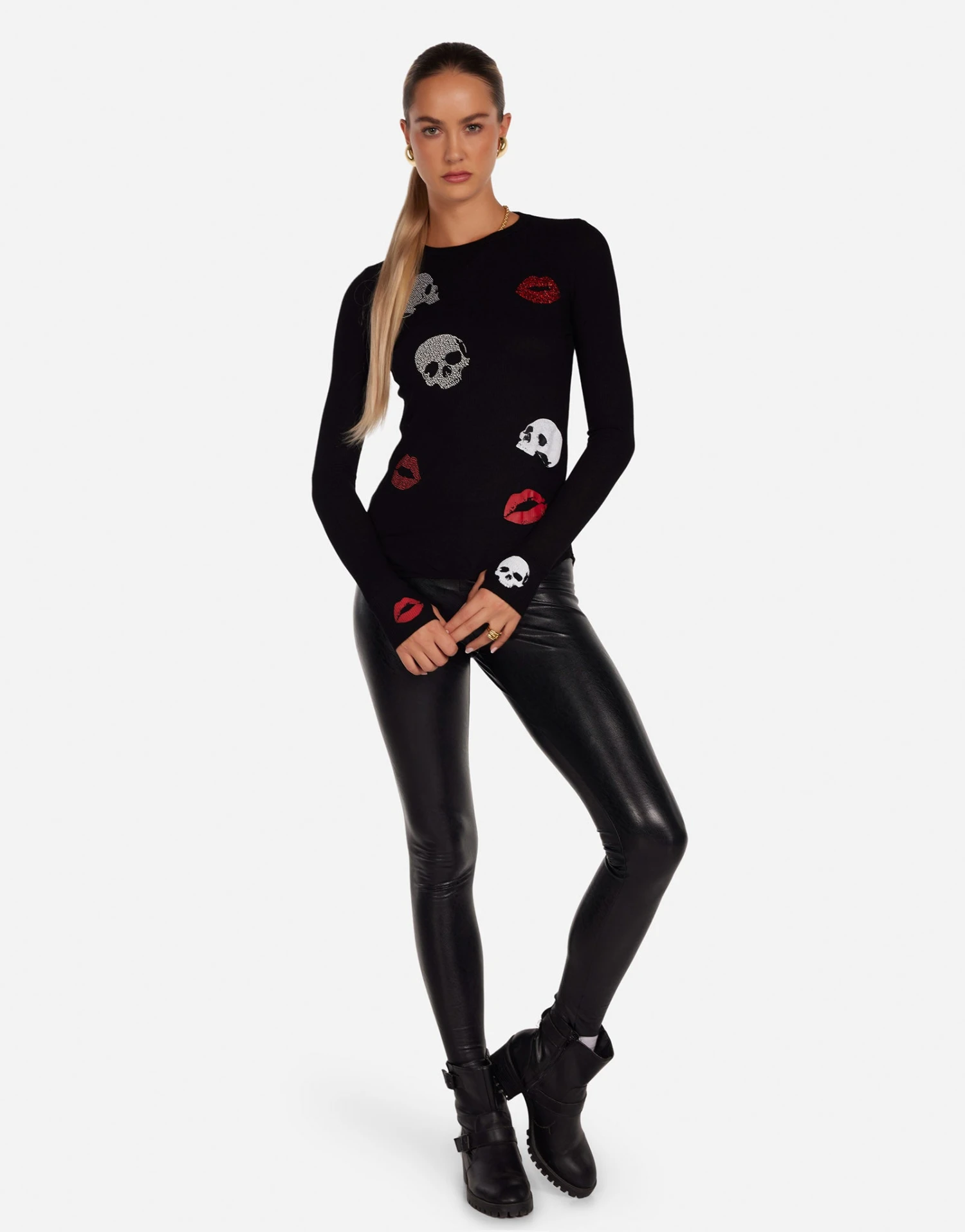 McKinley Stud Skulls & Lips 4 McKinley Stud Skulls & Lips - Image 2