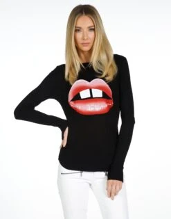 McKinley X Gap Tooth Lips -Lauren Moshi Shop 2158 THR X13401 BLK 03 1