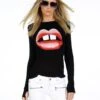 McKinley X Gap Tooth Lips -Lauren Moshi Shop 2158 THR X13401 BLK 1