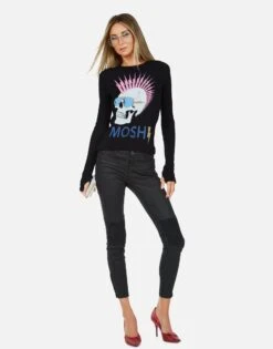 McKinley X Moshi Lightning Skull -Lauren Moshi Shop 2158 THR X13444 BLK 04