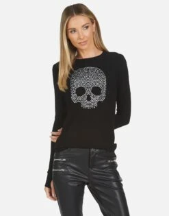 McKinley X Nailhead Skull -Lauren Moshi Shop 2158 THR X13683 BLK 04 1