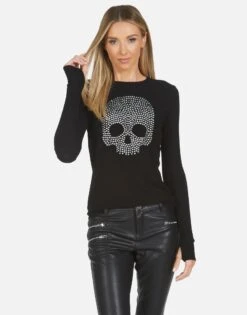 McKinley X Nailhead Skull -Lauren Moshi Shop 2158 THR X13683 BLK 05 1