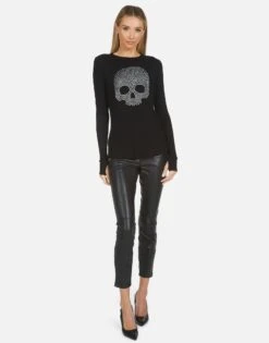McKinley X Nailhead Skull -Lauren Moshi Shop 2158 THR X13683 BLK 07 1