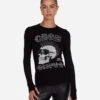 McKinley Crystal CBGB Punk Skull -Lauren Moshi Shop 2158 THRG 15498 BLK 02