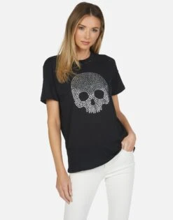 Capri Nailhead Skull -Lauren Moshi Shop 2169 CTTH 13683 BLK 01