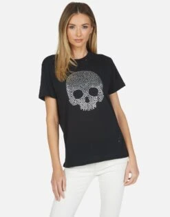 Capri Nailhead Skull -Lauren Moshi Shop 2169 CTTH 13683 BLK 02