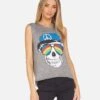 Kinzington Rainbow Peace Skull -Lauren Moshi Shop 2172 LVP 14459 HEG 01
