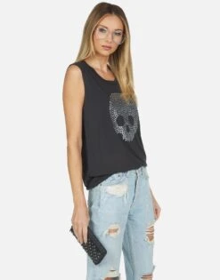 Kel Nailhead Skull -Lauren Moshi Shop 2190 TNC 13683 ONX 04