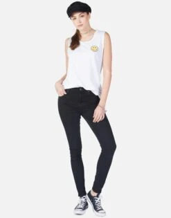 Lauren Moshi Shop -Lauren Moshi Shop 2190 TNC 1P86 WHT smiley tank lauren moshi 03