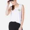 Sibley Happyface -Lauren Moshi Shop 2190 TNC 1P86 WHT smiley tank lauren moshi 04