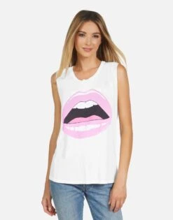 Kel X Pink Open Lip -Lauren Moshi Shop 2190 TNC X14978 WHT 03