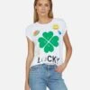Croft Lucky Clover 2 Croft Lucky Clover -Lauren Moshi Shop 2213 CTT 13558 WHT 02
