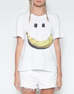 Croft Happy Banana -Lauren Moshi Shop 2228 CTT 11981 WHT front