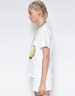 Croft Happy Banana -Lauren Moshi Shop 2228 CTT 11981 WHT side