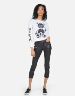 Luella Peace Teddy -Lauren Moshi Shop 2254 CTT 14164 WHT 03