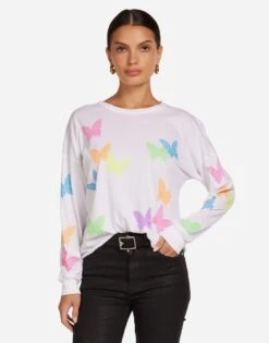Luella Neon Stud Butterflies