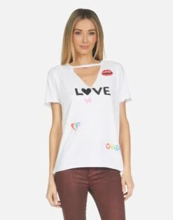 Jhene #1 Love Rainbow Lip -Lauren Moshi Shop 2282 VCT 14263 WHT 04