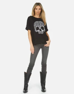 Jolene Star Skull -Lauren Moshi Shop 2304 CTT 14330 BLK 02