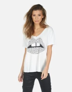 Elara Skull Lip 14 Elara Skull Lip -Lauren Moshi Shop 2319 TNC 14179 WHT 04