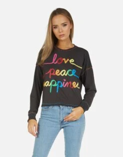 Brita Love Peace Happiness -Lauren Moshi Shop 2320 CTT 14140 ONX 05 1