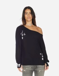 Krista Rock Star Butterfly -Lauren Moshi Shop 2329 RIB 14825 BLK 03