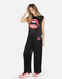 Martina Red Open Lip -Lauren Moshi Shop 2365 SAR 14977 BLK 04