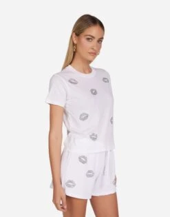 Ursula Stud Kisses -Lauren Moshi Shop 2372 CTT 15415 WHT 03