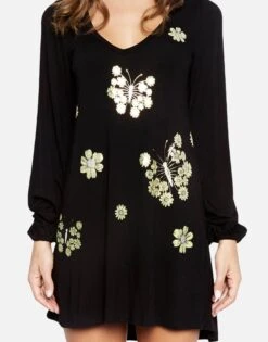 Cosette Mini Sunflower Butterfly 10 Cosette Mini Sunflower Butterfly -Lauren Moshi Shop 3054 RSN 11841 BLK 04