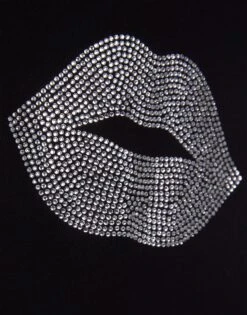 Beatrix Crystal Multi Lips -Lauren Moshi Shop 3074 CTT 15318 BLK 04