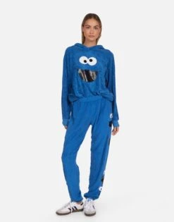 Tanzy Foil Cookie Monster -Lauren Moshi Shop 4031 CSA IO 34696 RPTDE 03