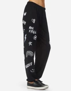 Tanzy Doodle Elements -Lauren Moshi Shop 4031 MSF 34564 BLK 04