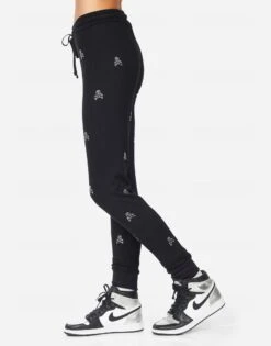 Jess Mini Crystal Cross Bone Skulls -Lauren Moshi Shop 4074 MSF 34777 BLK 04