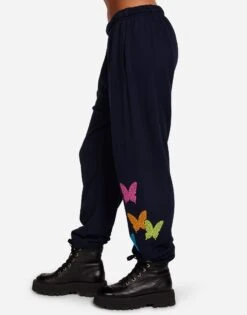 Chantria Neon Stud Butterflies -Lauren Moshi Shop 4155 FTL 35764 NVY 03