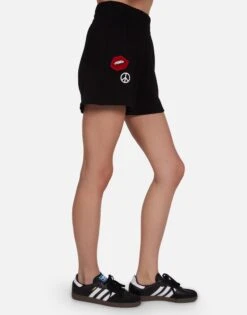 Colleen Peace Lip Patch -Lauren Moshi Shop 4168 FTL 15327 BLK 05