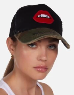 Jilly Peace Lip Patch -Lauren Moshi Shop 9030 CNV 1P256 BLKCM 02