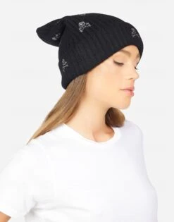 Blix Mini Crystal Cross Bone Skulls -Lauren Moshi Shop 9073 CSM 34780 BLK 02