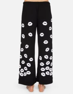 Waverly Scattered Lips -Lauren Moshi Shop 9116 MMS 35289 BLK 09