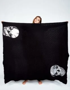 Bexley Foil Star Eye Skull -Lauren Moshi Shop 9117 CSM 32475 BLK 03