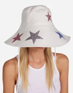 Adina Color Crystal Multi Stars -Lauren Moshi Shop 9138 CSC 35414 WHT 03