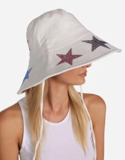 Adina Color Crystal Multi Stars -Lauren Moshi Shop 9138 CSC 35414 WHT 06