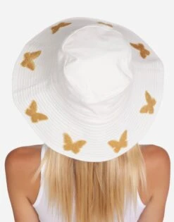 Adina Gold Butterfly Patches -Lauren Moshi Shop 9138 CSC 3P259 WHT 04