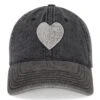 Reina Silver Heart Patch -Lauren Moshi Shop 9149 DNH 1P142 WSHBLK 01