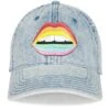 Reina Rainbow Mouth Patch -Lauren Moshi Shop 9149 DNH 1P253 WDEN 01