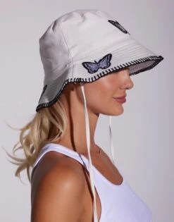 Aria Black & White Butterfly -Lauren Moshi Shop 9214 CSC 3P263 WHT 03