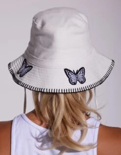 Aria Black & White Butterfly -Lauren Moshi Shop 9214 CSC 3P263 WHT 05