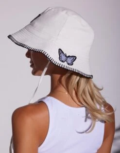 Aria Black & White Butterfly -Lauren Moshi Shop 9214 CSC 3P263 WHT 06