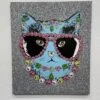 Canvas Diamond Cat -Lauren Moshi Shop IMG 9191