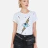 Moxie Lightning Storm Eye -Lauren Moshi Shop Lauren Moshi Lightning Eye Storm SS Tee 2259 VCT 12950 WHT 06