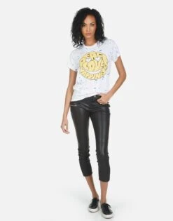 Wolf Text Happy Face -Lauren Moshi Shop M 2186 TNC 14146 WTPS 05