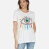 Wolf Rainbow Lightning Eye -Lauren Moshi Shop M 2186 TNC 14238 MLK 02